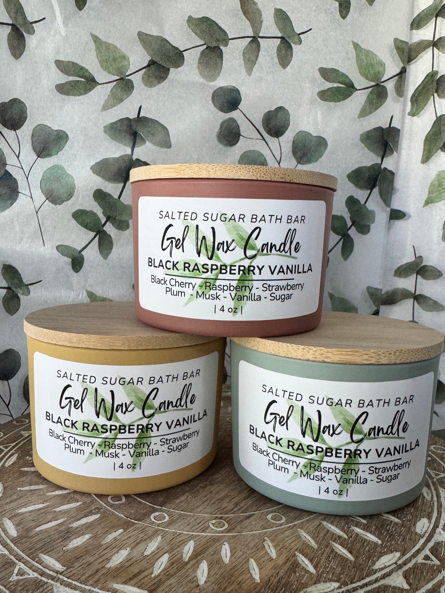 Gel Wax Candles