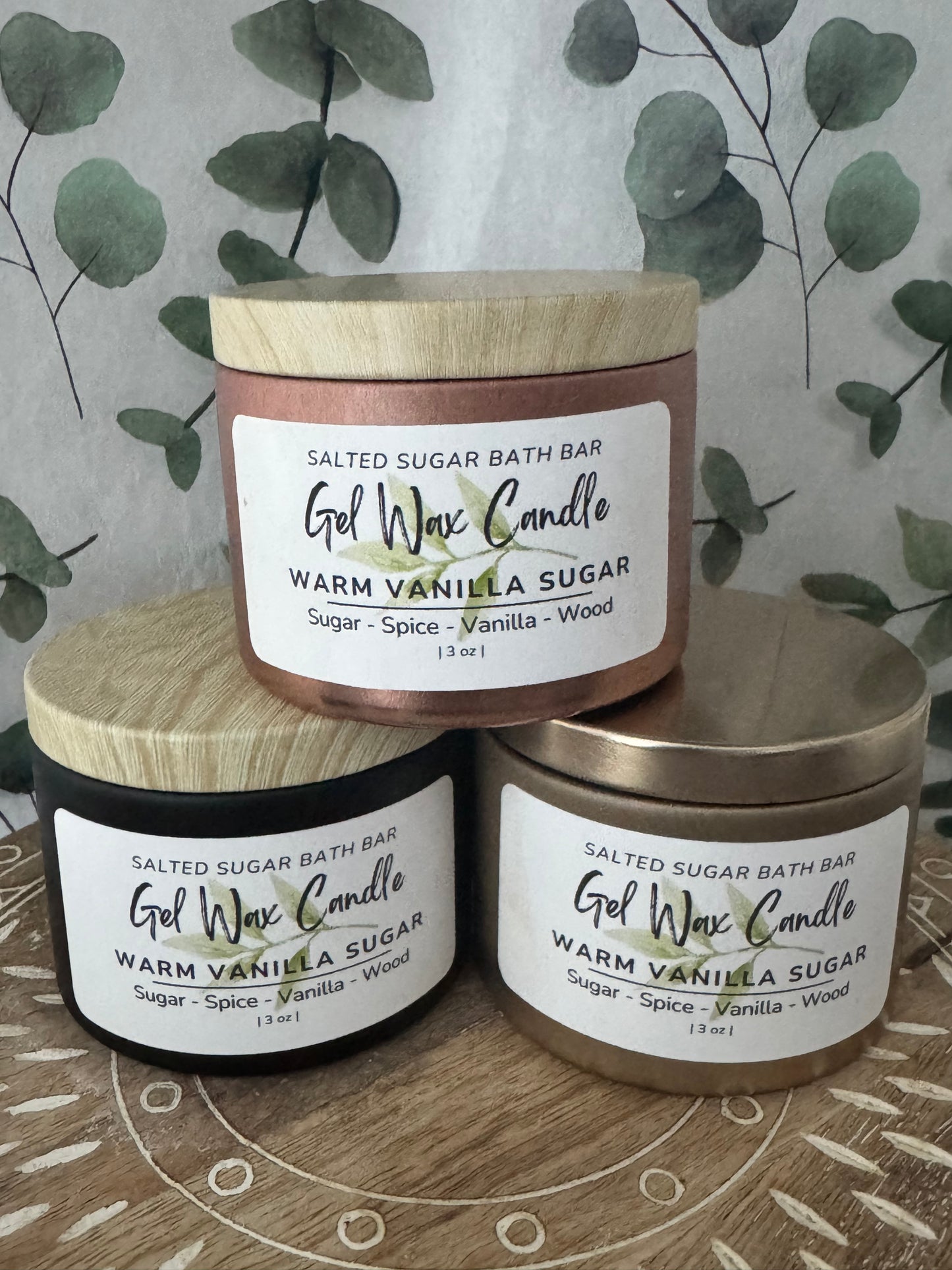 Gel Wax Candles