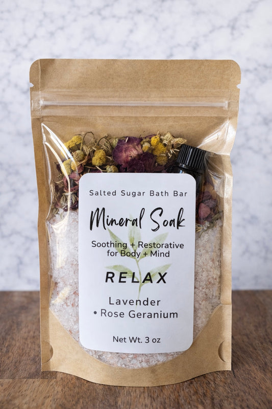 Mineral Soak • RELAX •